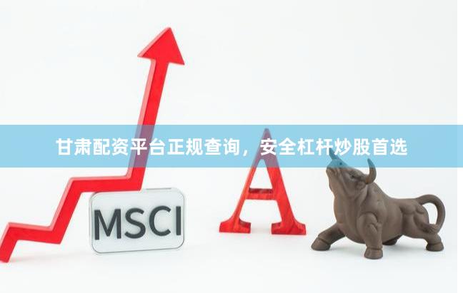 甘肃配资平台正规查询,安全杠杆炒股首选